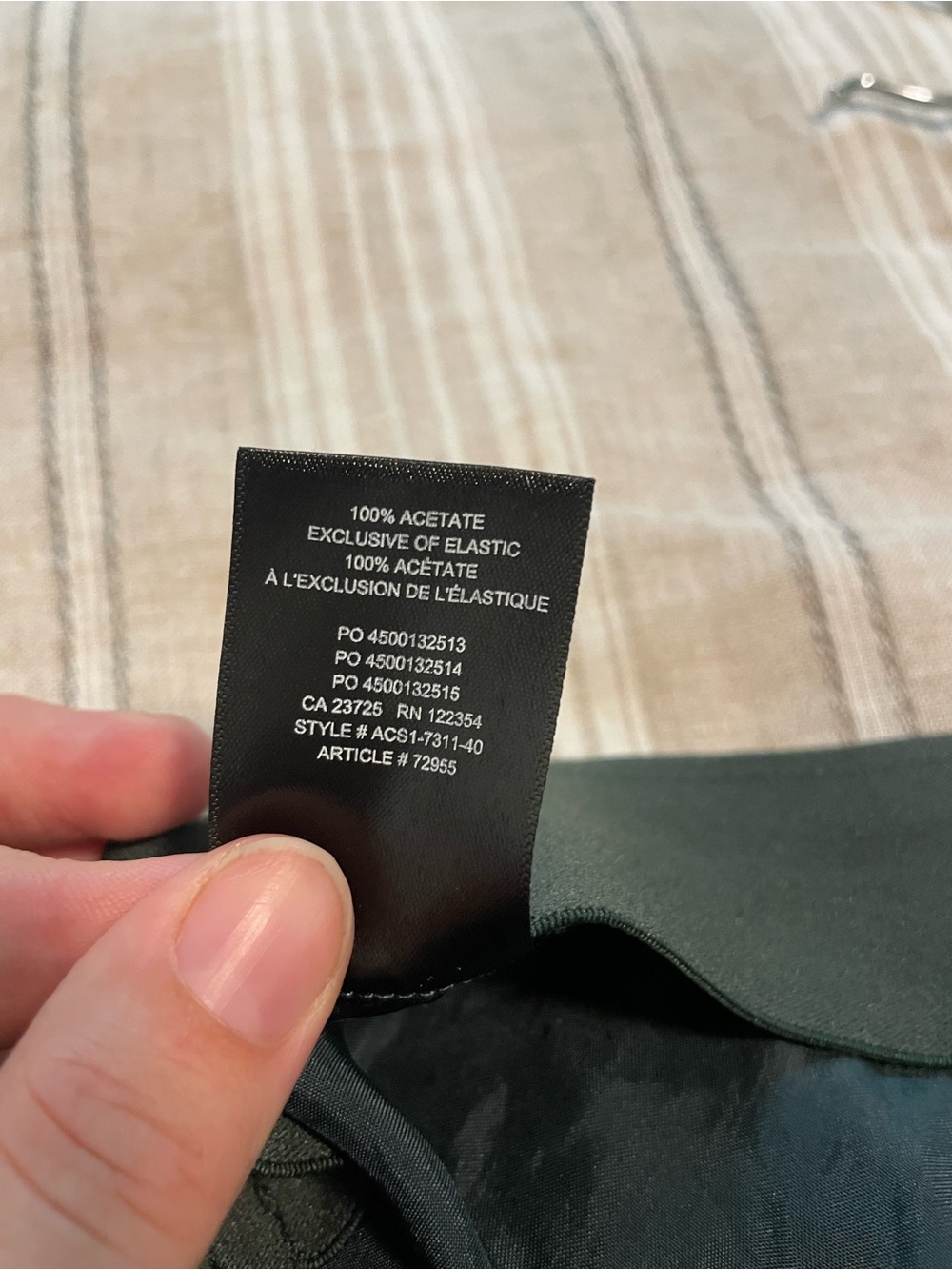 Babaton Aritzia Midi Slip Skirt in a Dark Green Size 4 - Picture 8 of 10